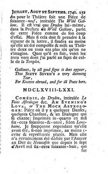 Bibliotheque britannique ou histoire des ouvrages des savans de la Grande Bretagne