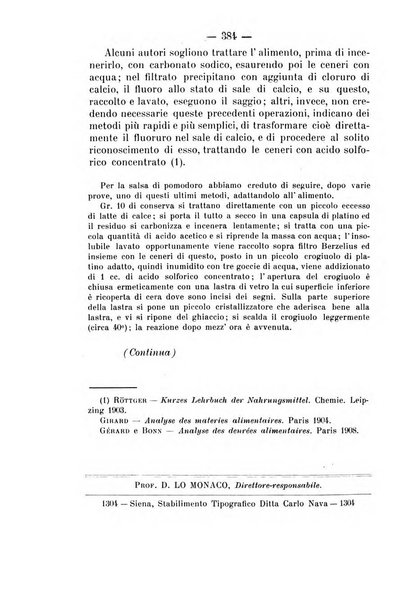 Archivio di farmacologia sperimentale e scienze affini