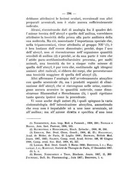 Archivio di farmacologia sperimentale e scienze affini