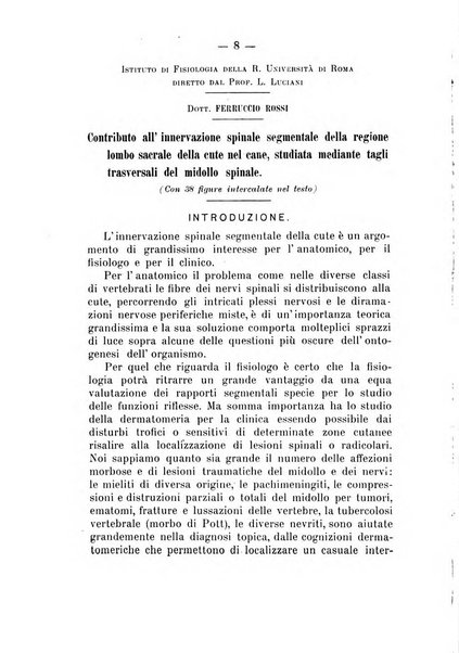 Archivio di farmacologia sperimentale e scienze affini