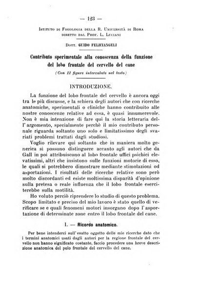 Archivio di farmacologia sperimentale e scienze affini