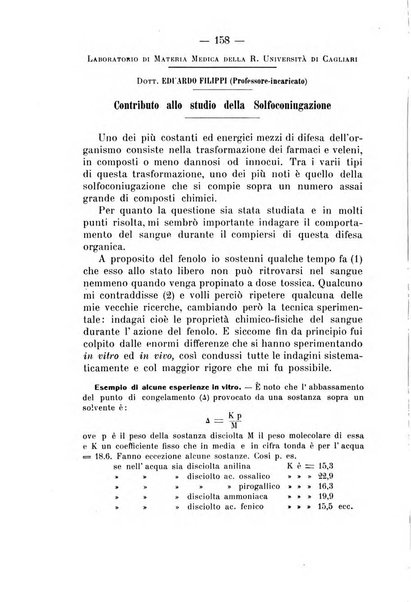 Archivio di farmacologia sperimentale e scienze affini