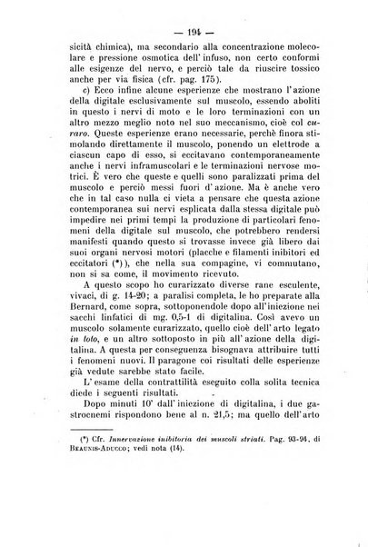 Archivio di farmacologia sperimentale e scienze affini