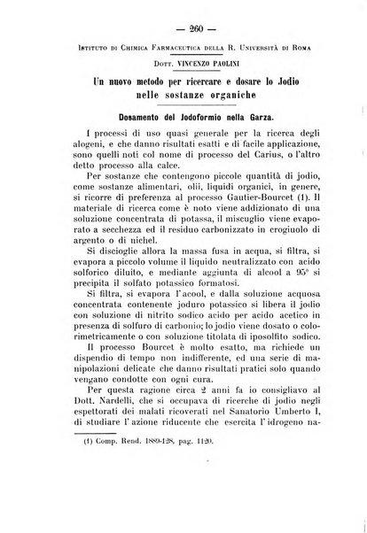 Archivio di farmacologia sperimentale e scienze affini