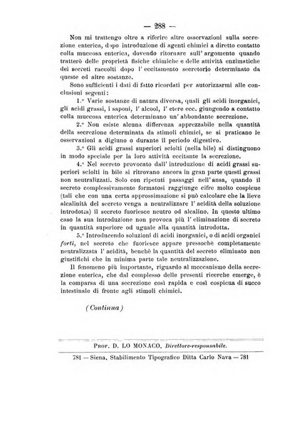 Archivio di farmacologia sperimentale e scienze affini