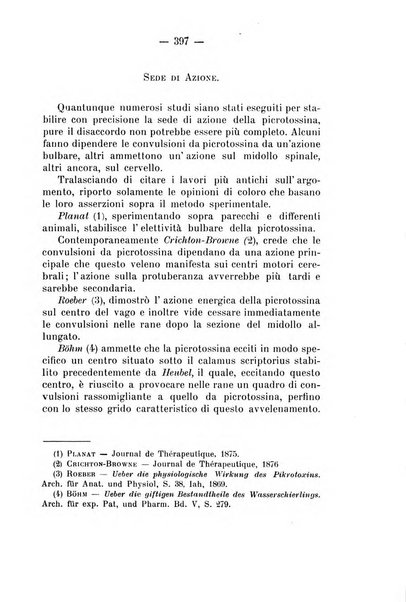 Archivio di farmacologia sperimentale e scienze affini