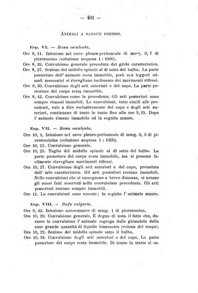 Archivio di farmacologia sperimentale e scienze affini