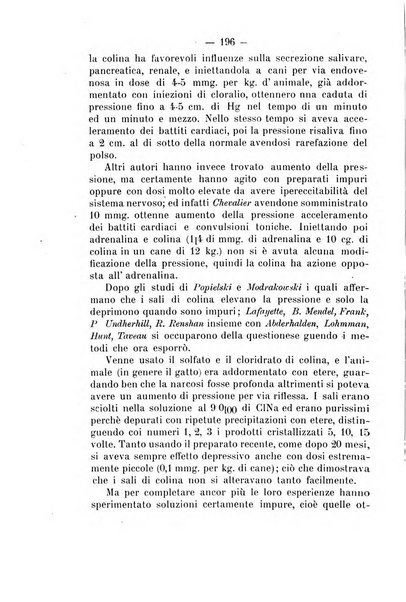 Archivio di farmacologia sperimentale e scienze affini