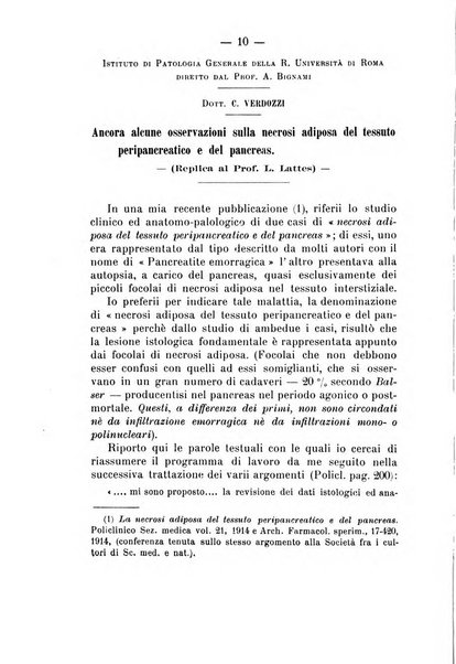 Archivio di farmacologia sperimentale e scienze affini