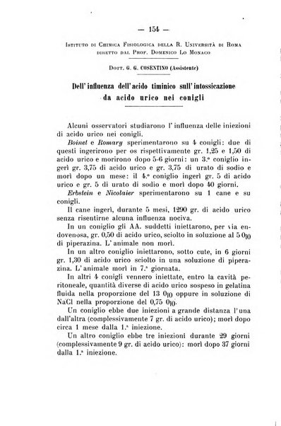 Archivio di farmacologia sperimentale e scienze affini