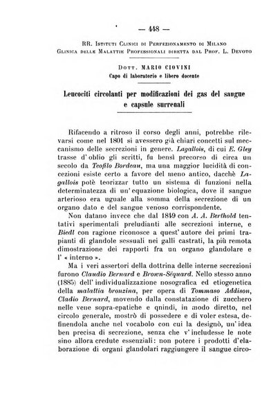 Archivio di farmacologia sperimentale e scienze affini