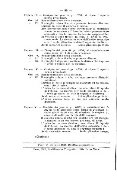 Archivio di farmacologia sperimentale e scienze affini