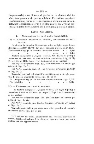 Archivio di farmacologia sperimentale e scienze affini