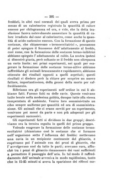 Archivio di farmacologia sperimentale e scienze affini