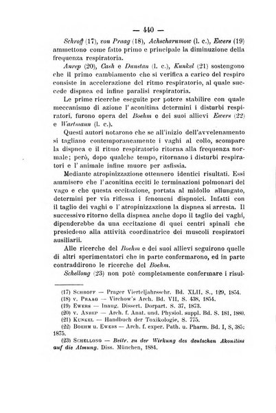 Archivio di farmacologia sperimentale e scienze affini