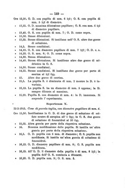 Archivio di farmacologia sperimentale e scienze affini