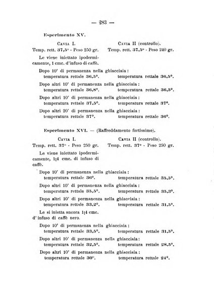 Archivio di farmacologia sperimentale e scienze affini