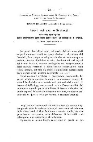 Archivio di farmacologia sperimentale e scienze affini