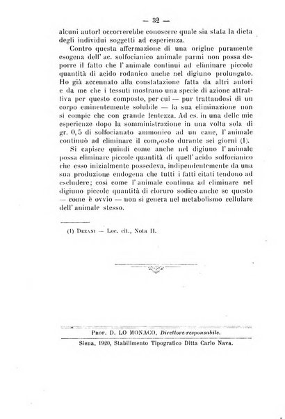 Archivio di farmacologia sperimentale e scienze affini