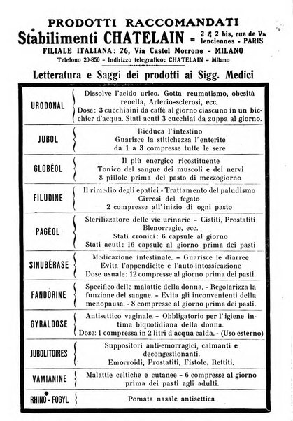 Archivio di farmacologia sperimentale e scienze affini