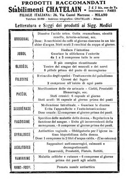 Archivio di farmacologia sperimentale e scienze affini