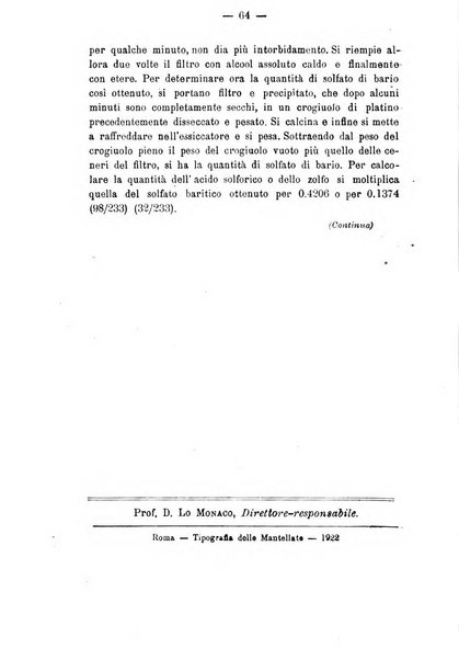 Archivio di farmacologia sperimentale e scienze affini