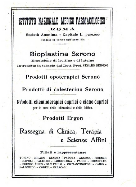 Archivio di farmacologia sperimentale e scienze affini