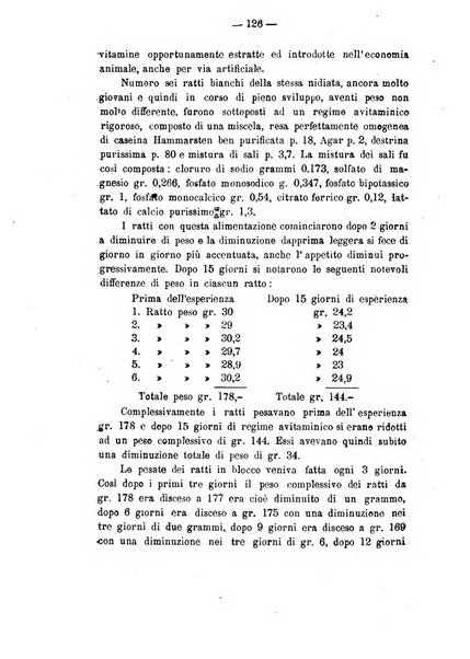 Archivio di farmacologia sperimentale e scienze affini