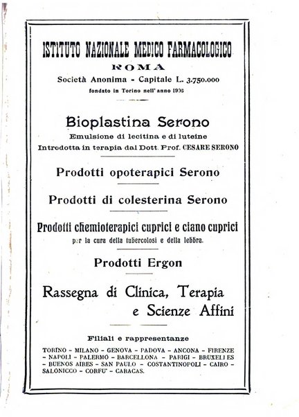 Archivio di farmacologia sperimentale e scienze affini