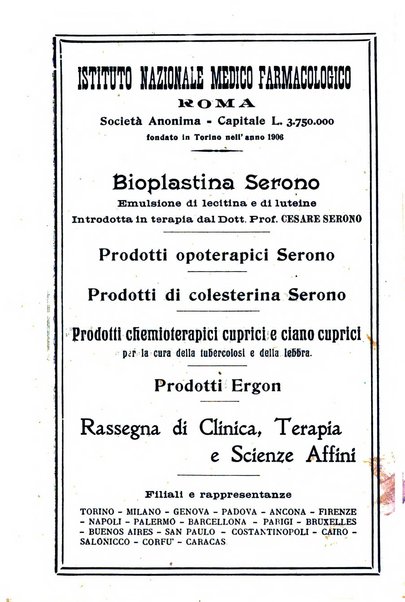 Archivio di farmacologia sperimentale e scienze affini