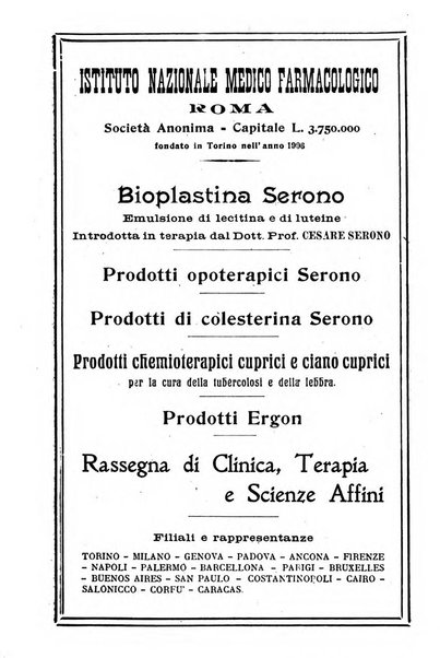 Archivio di farmacologia sperimentale e scienze affini