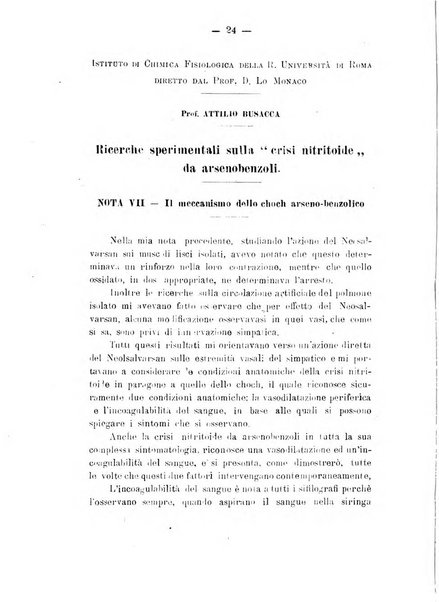 Archivio di farmacologia sperimentale e scienze affini