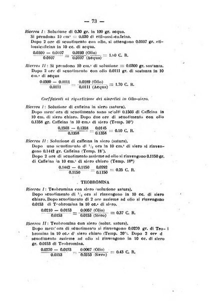 Archivio di farmacologia sperimentale e scienze affini