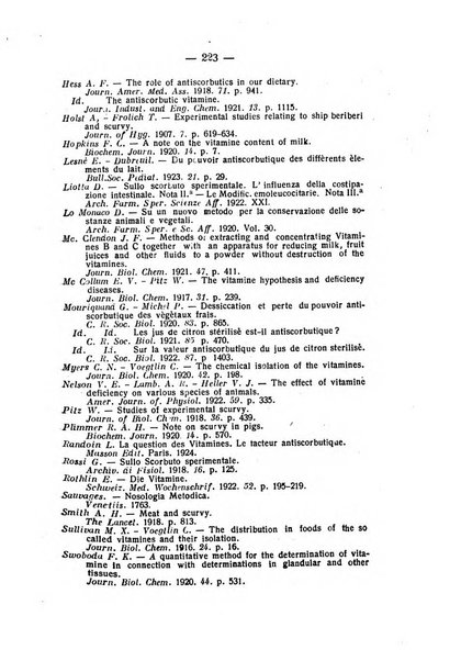 Archivio di farmacologia sperimentale e scienze affini