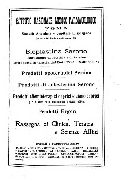 Archivio di farmacologia sperimentale e scienze affini