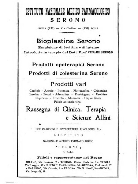 Archivio di farmacologia sperimentale e scienze affini