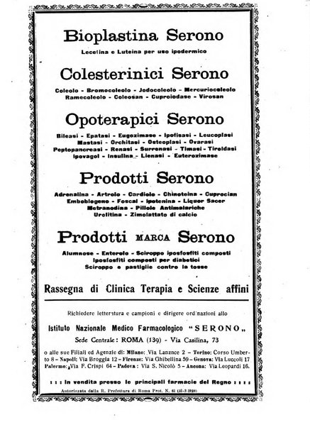 Archivio di farmacologia sperimentale e scienze affini