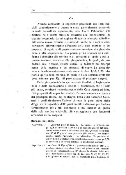 Archivio di farmacologia sperimentale e scienze affini