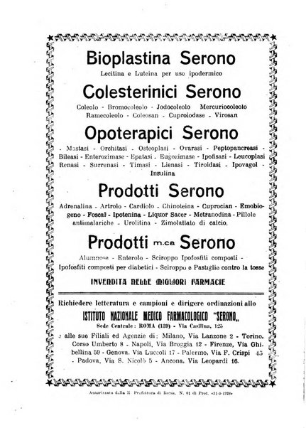 Archivio di farmacologia sperimentale e scienze affini