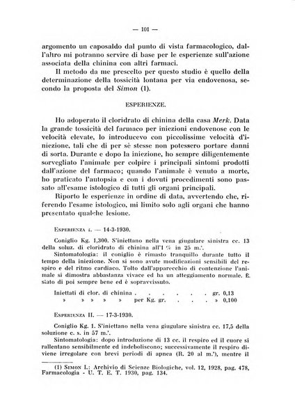 Archivio di farmacologia sperimentale e scienze affini