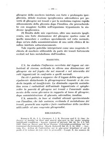 Archivio di farmacologia sperimentale e scienze affini