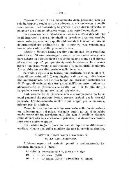 Archivio di farmacologia sperimentale e scienze affini