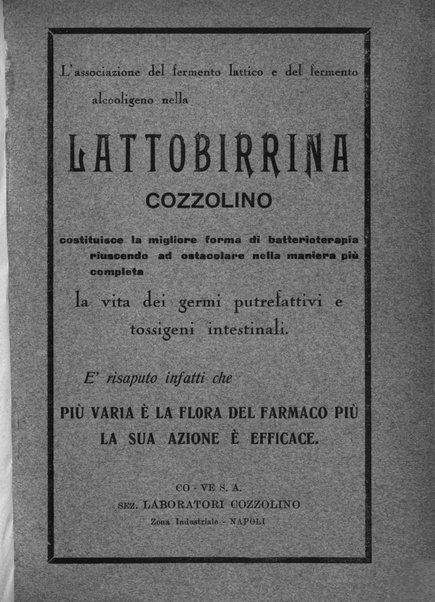 Archivio di farmacologia sperimentale e scienze affini