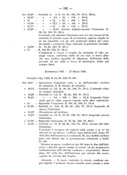 Archivio di farmacologia sperimentale e scienze affini