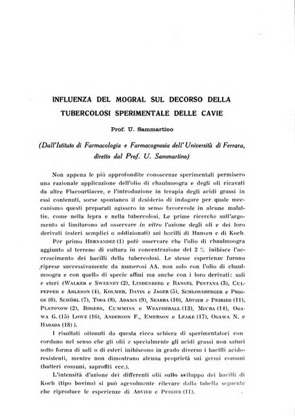 Archivio di farmacologia sperimentale e scienze affini