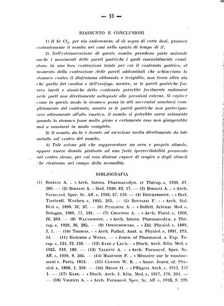 Archivio di farmacologia sperimentale e scienze affini