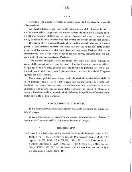 Archivio di farmacologia sperimentale e scienze affini