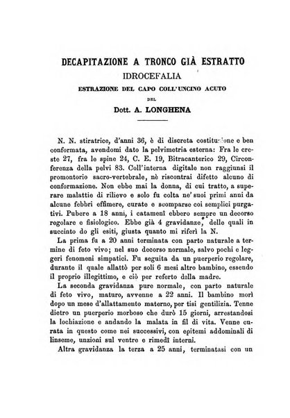 Annali di ostetricia, ginecologia e pediatria