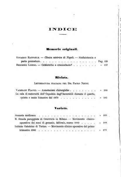 Annali di ostetricia, ginecologia e pediatria