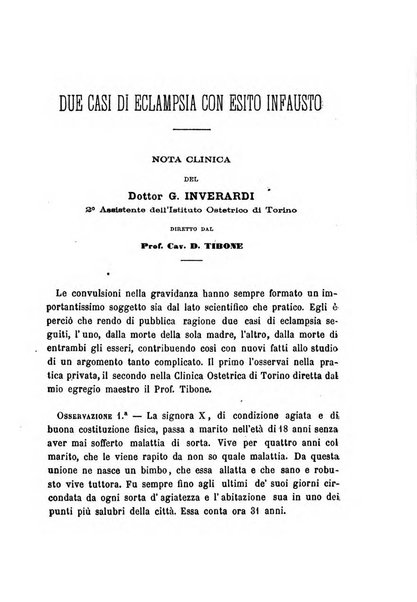 Annali di ostetricia, ginecologia e pediatria